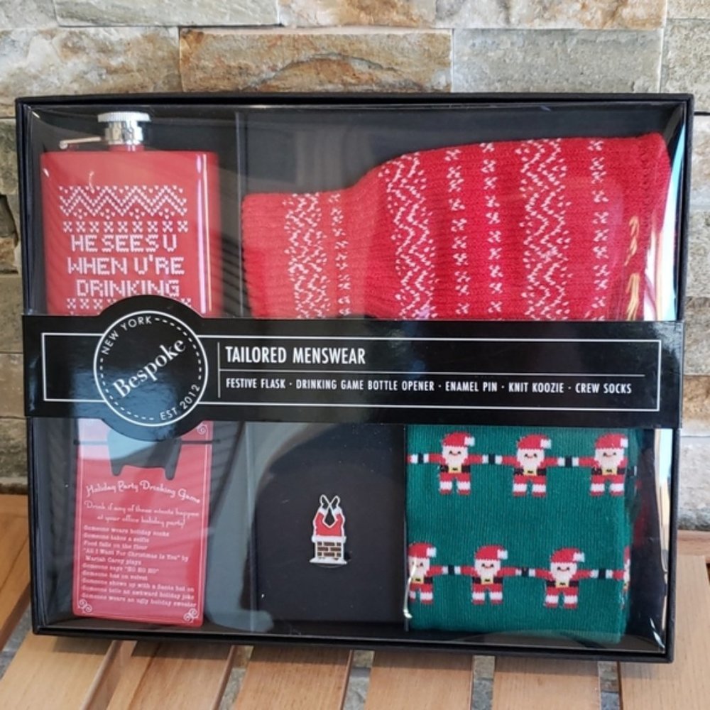 Bespoke tailored Santa box gift set